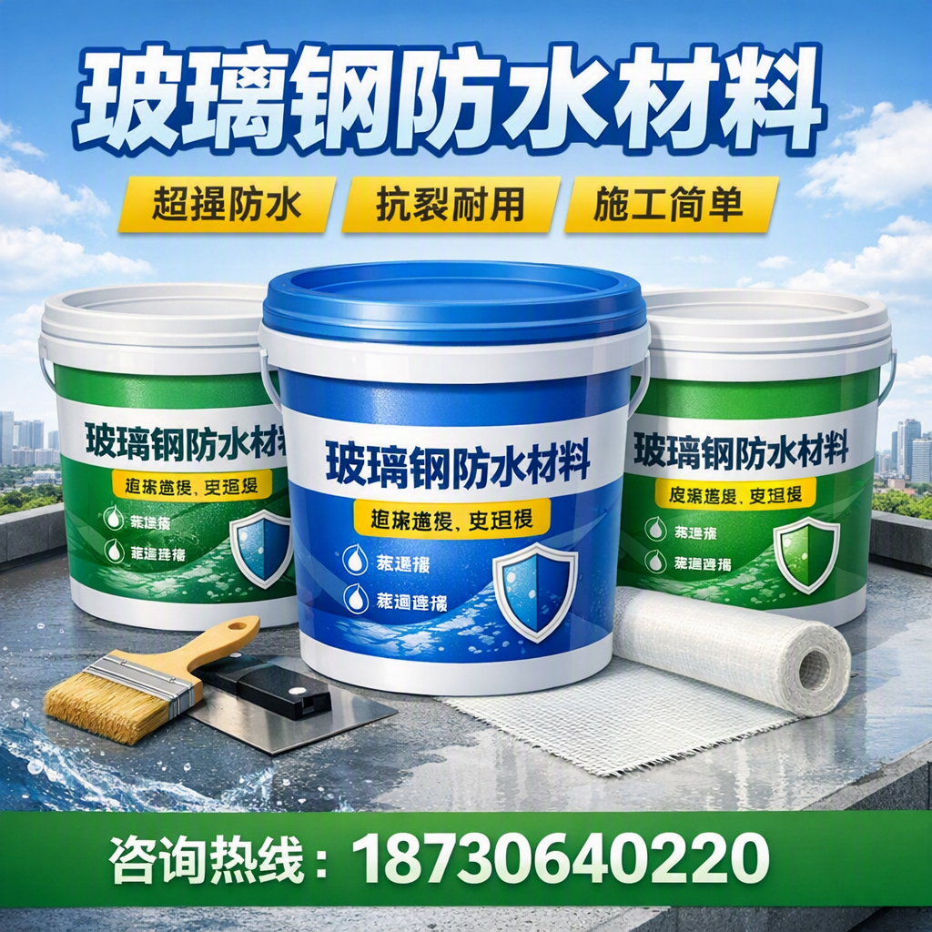 了解玻璃钢防水材料的市场趋势,石河子 企业不可不知